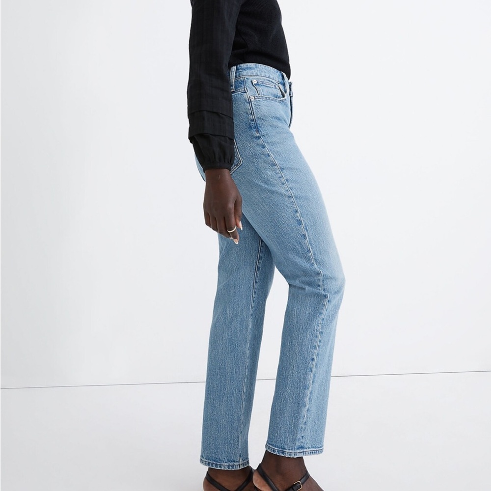 Madewell Curvy Perfect Vintage Jeans Hoye Wash 28